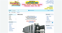 Desktop Screenshot of excaliberprinting.com